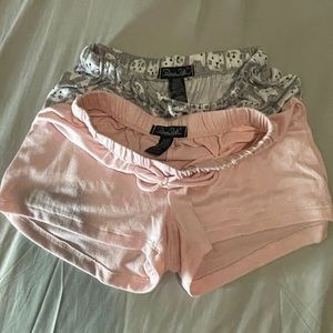 Two shorts new size small can fit women’s or kids
